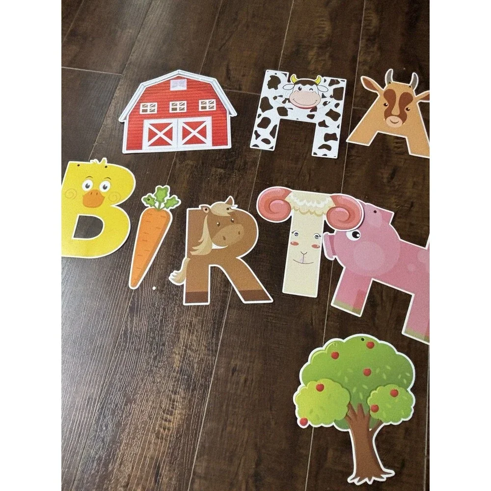 Farm Animals Party Decorations Bundle